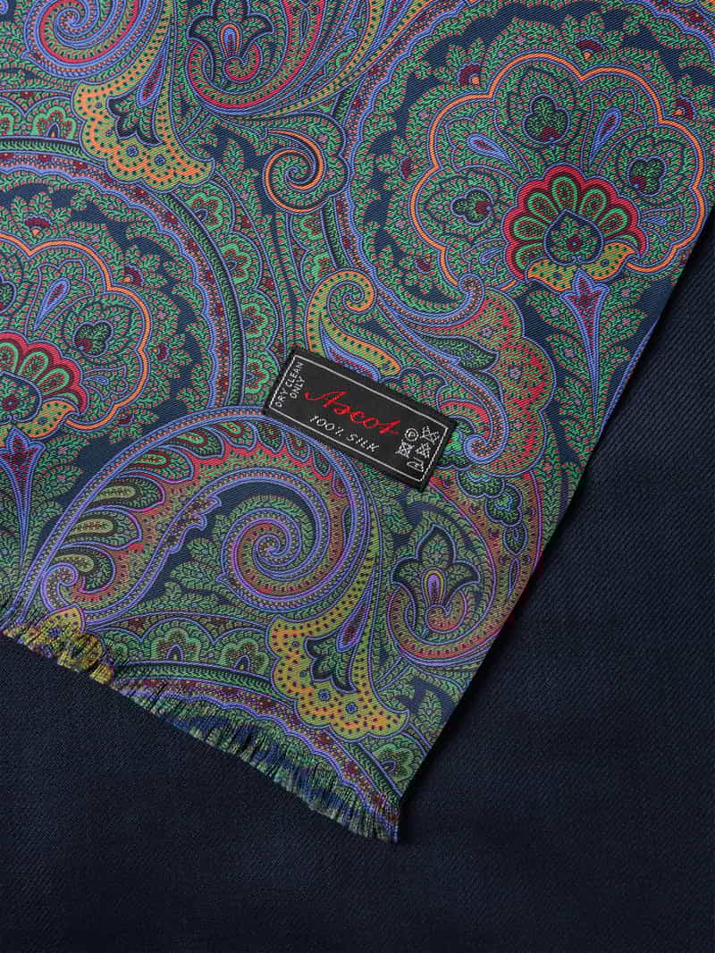 Ascot Sjaal met labeldetail