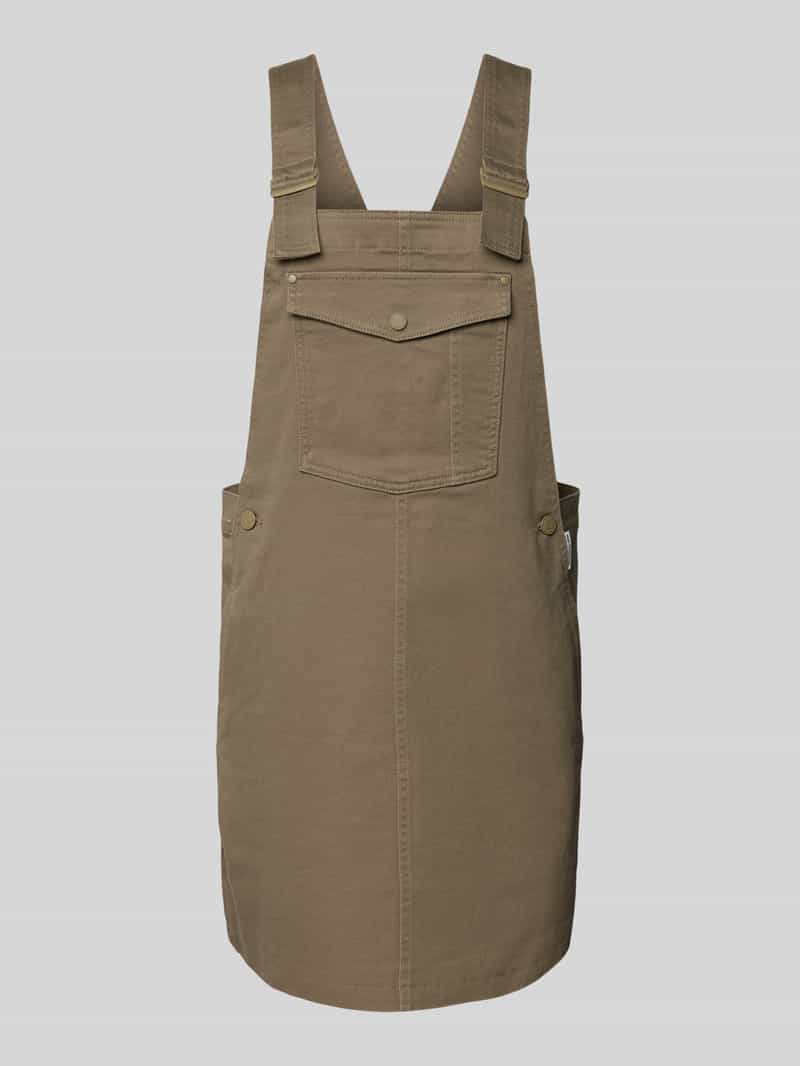 Marc O'Polo DENIM Tuinbroekjurk met paspelzak op de borst