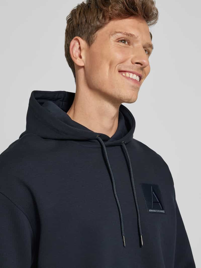 Armani Exchange Hoodie met capuchon model 'Pique'