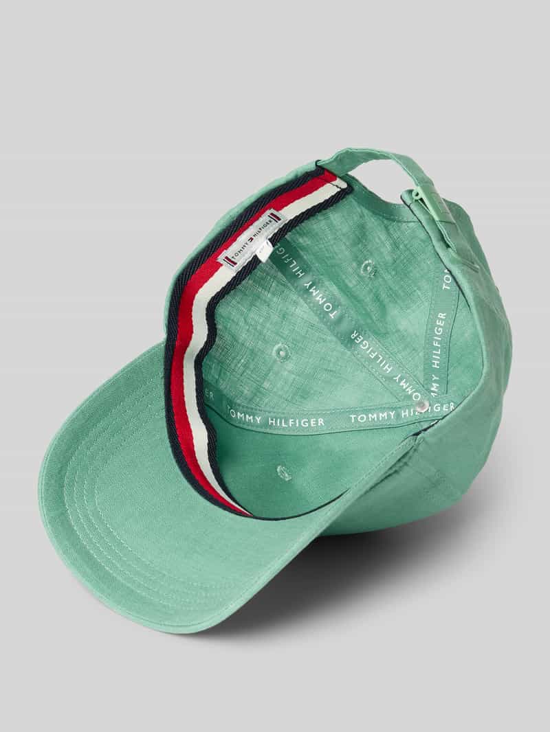 Tommy Hilfiger Baseballpet van zuiver linnen