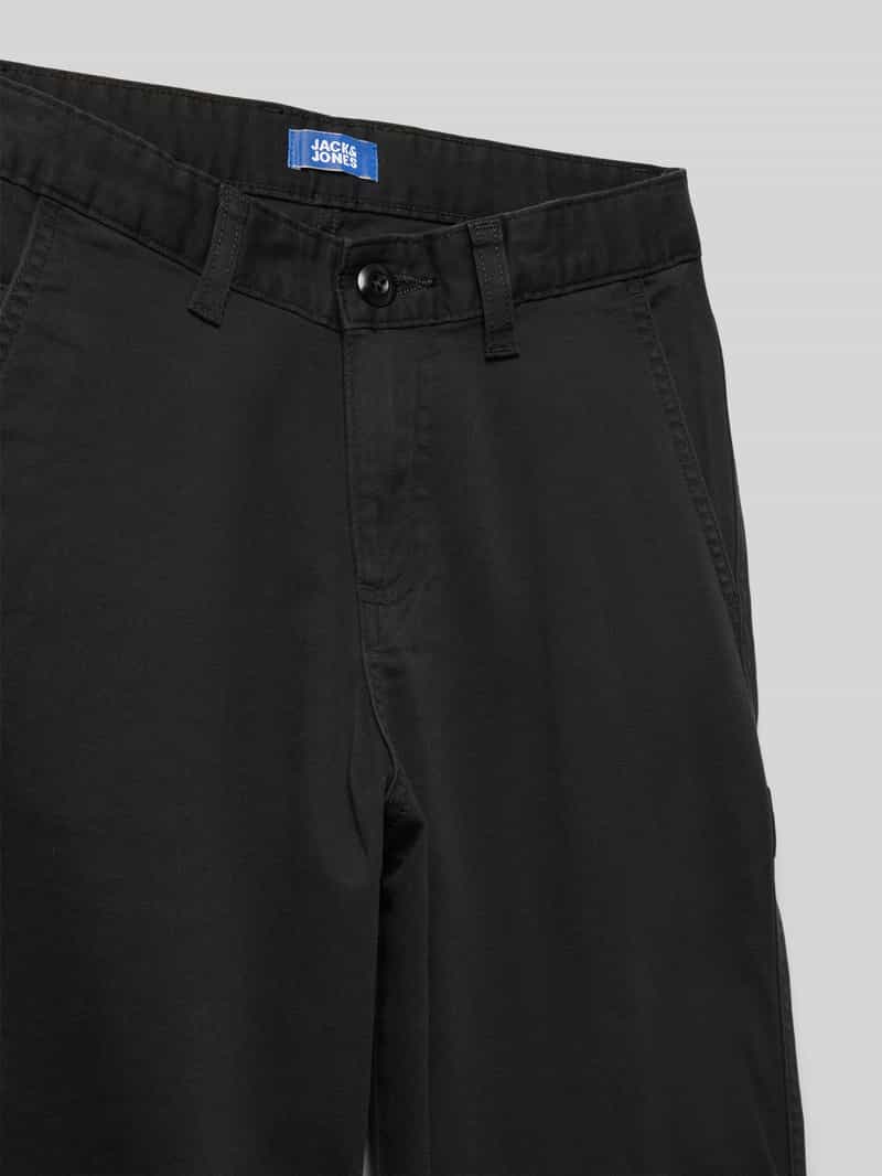 jack & jones Regular fit broek met riemlussen model 'ALEX'