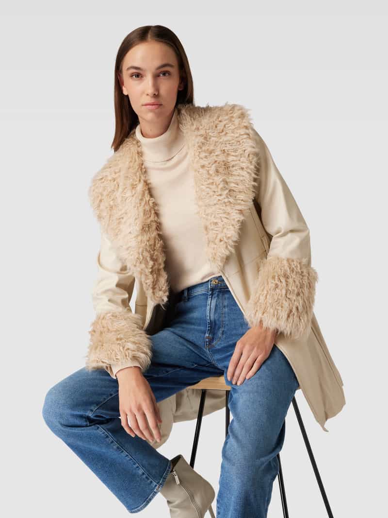 Guess Lange jas met tailleriem model 'AURORA'