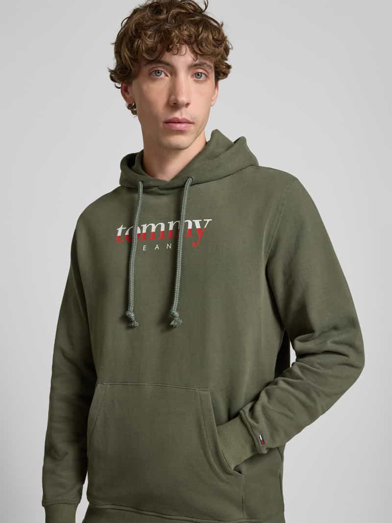 Tommy Jeans Regular fit hoodie van puur katoen