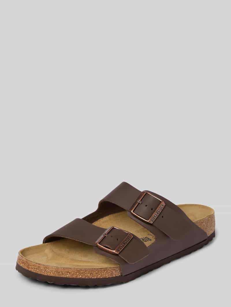 Birkenstock Instappers met brede riempjes model 'Arizona'