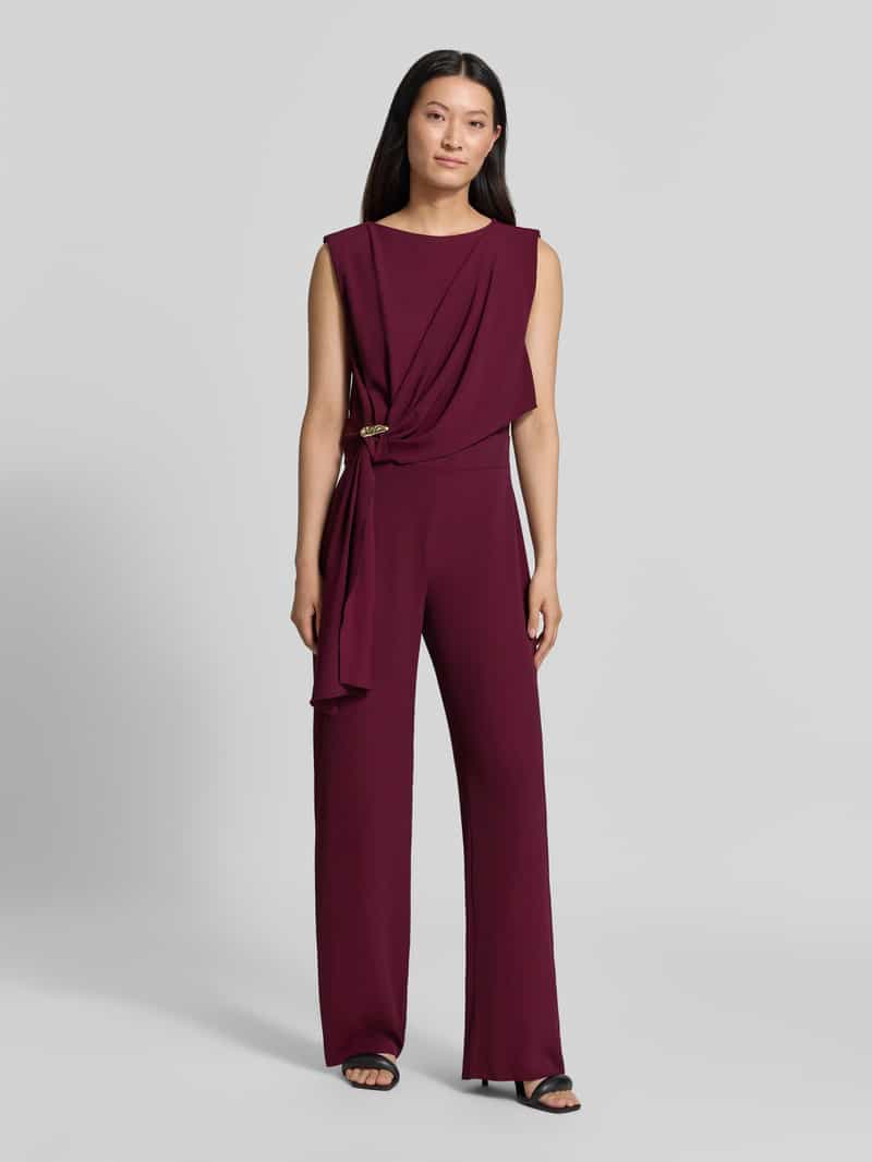 RINASCIMENTO Regular fit jumpsuit met siergarnering