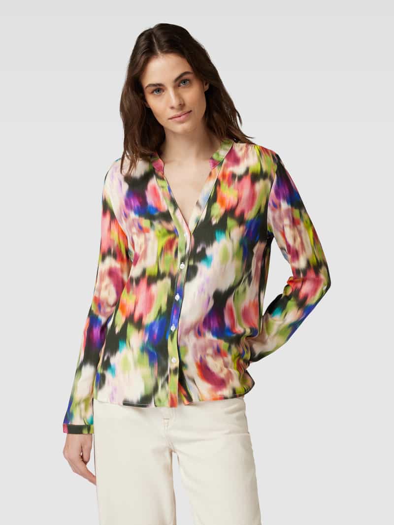 Overhemdblouse met all-over print Frieda & Freddies