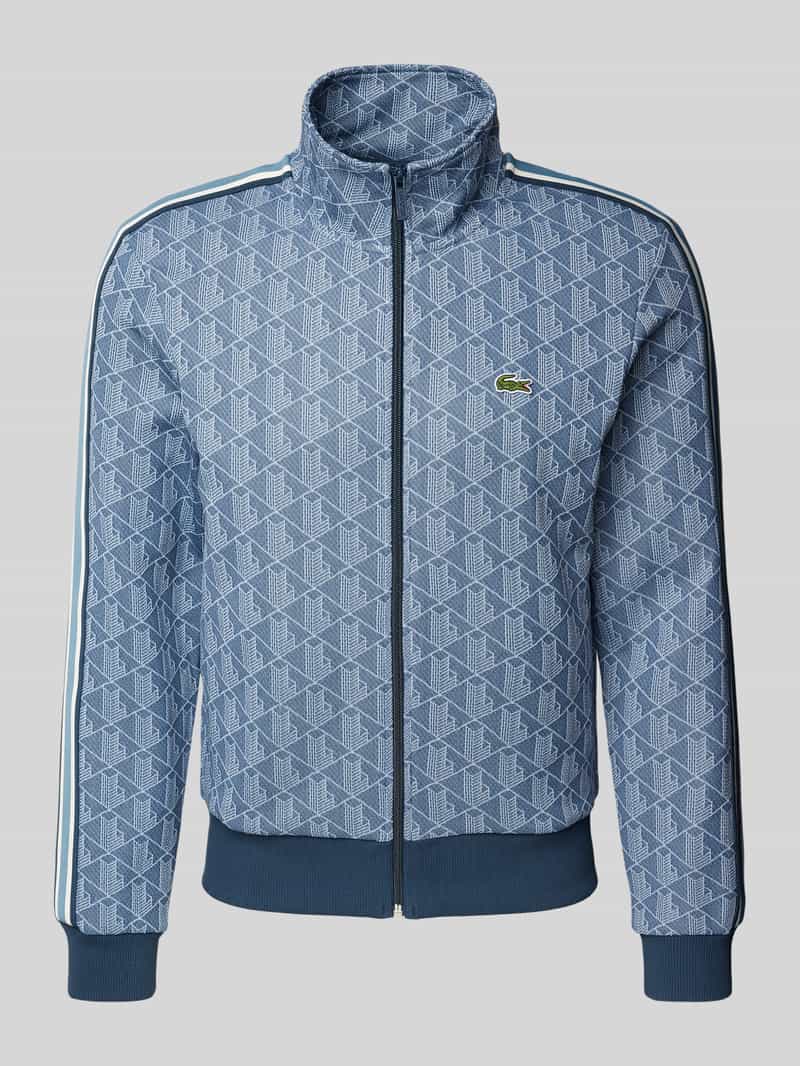 Lacoste Sweatjack met logobadge
