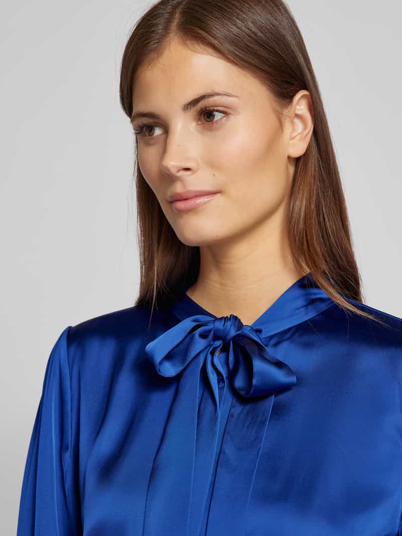 Marc Cain Maxi-jurk met strikdetail