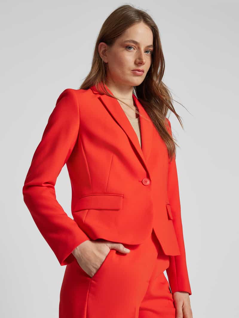 comma Blazer met reverskraag