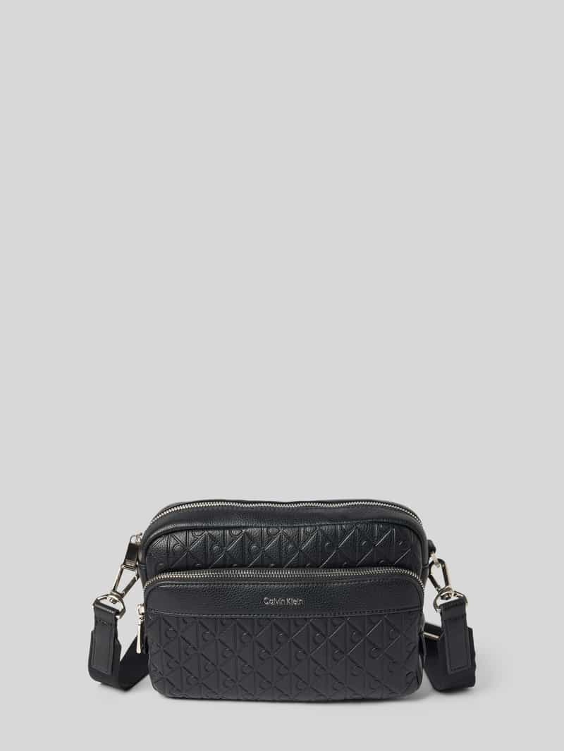 CK Calvin Klein Crossbodytas met logo-applicatie model 'Camera'