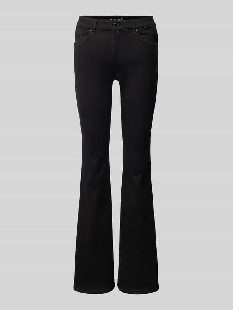 Only Regular fit bootcut jeans van katoenmix model 'REESE'