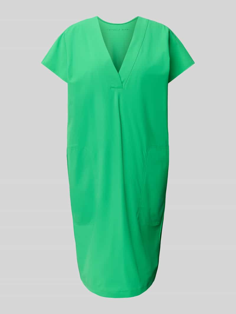 RAFFAELLO ROSSI Knielange jurk met V-hals model 'JOYCE'