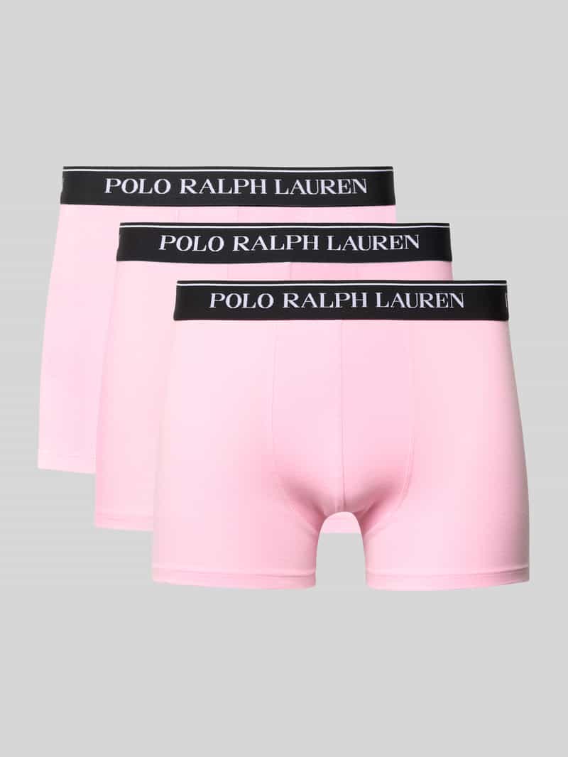Polo Ralph Lauren Underwear Boxershort met elastische band met logo in een set van 3 stuks