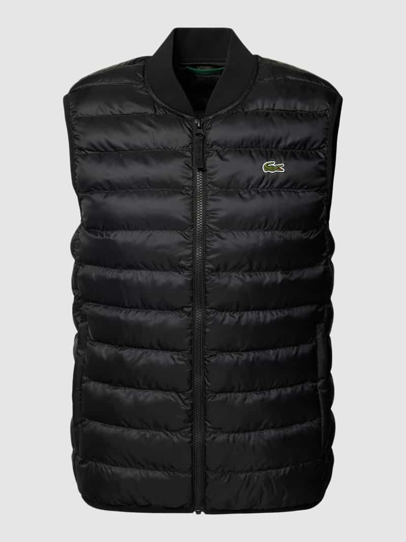 Lacoste Bodywarmer met labelstitching