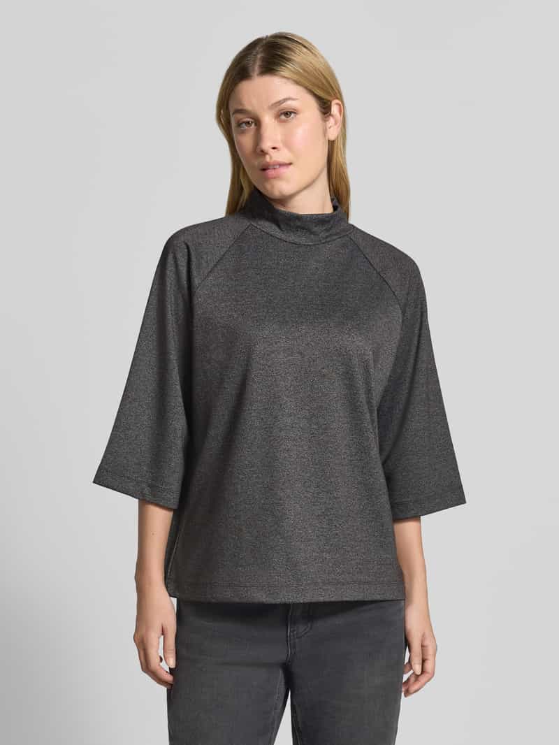 Soyaconcept Loose fit blousetop met mock neck
