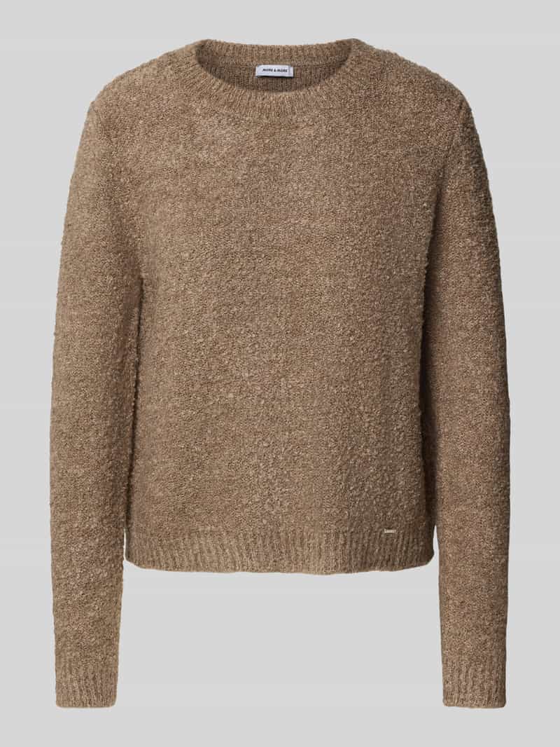 MORE & MORE Gebreide pullover met ribboorden