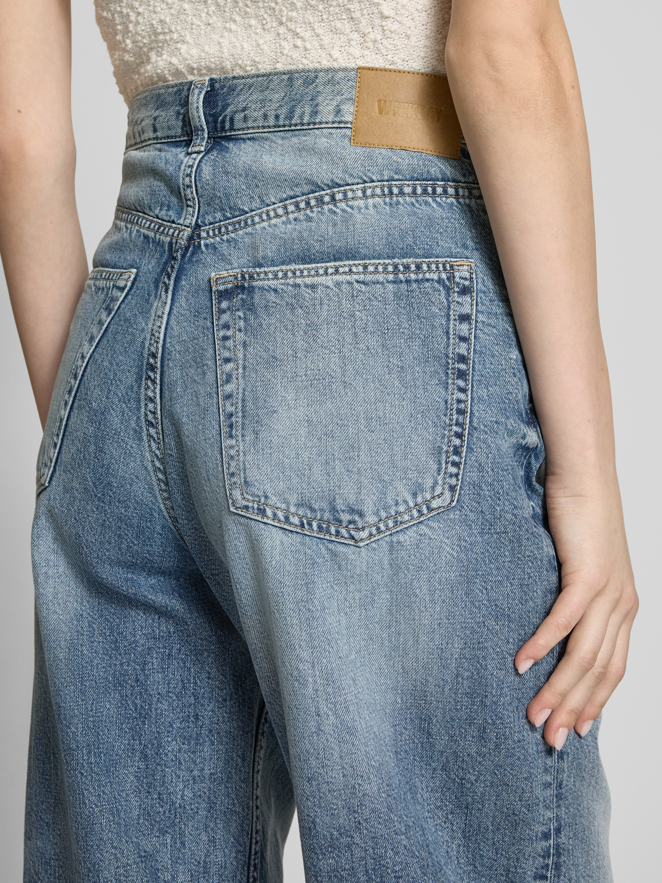 Weekday Jeans met 5-pocketmodel