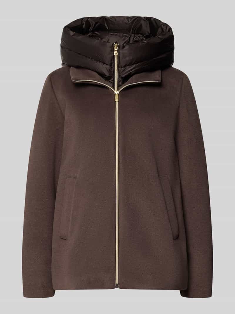 Regular fit jack met viscose, model 'SORRISO'
