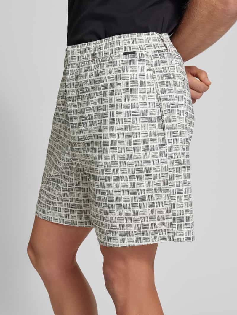 CK Calvin Klein Regular fit korte broek met all-over print