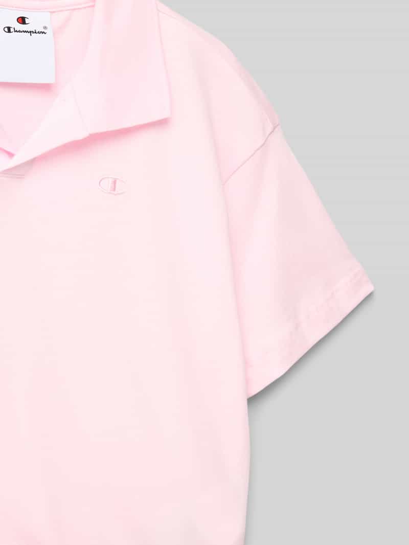 Champion T-shirt met platte kraag