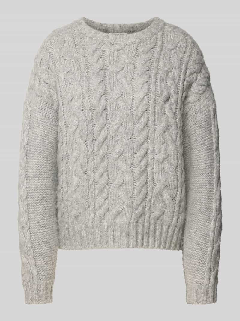 Christian Berg Woman Gebreide pullover met ronde hals