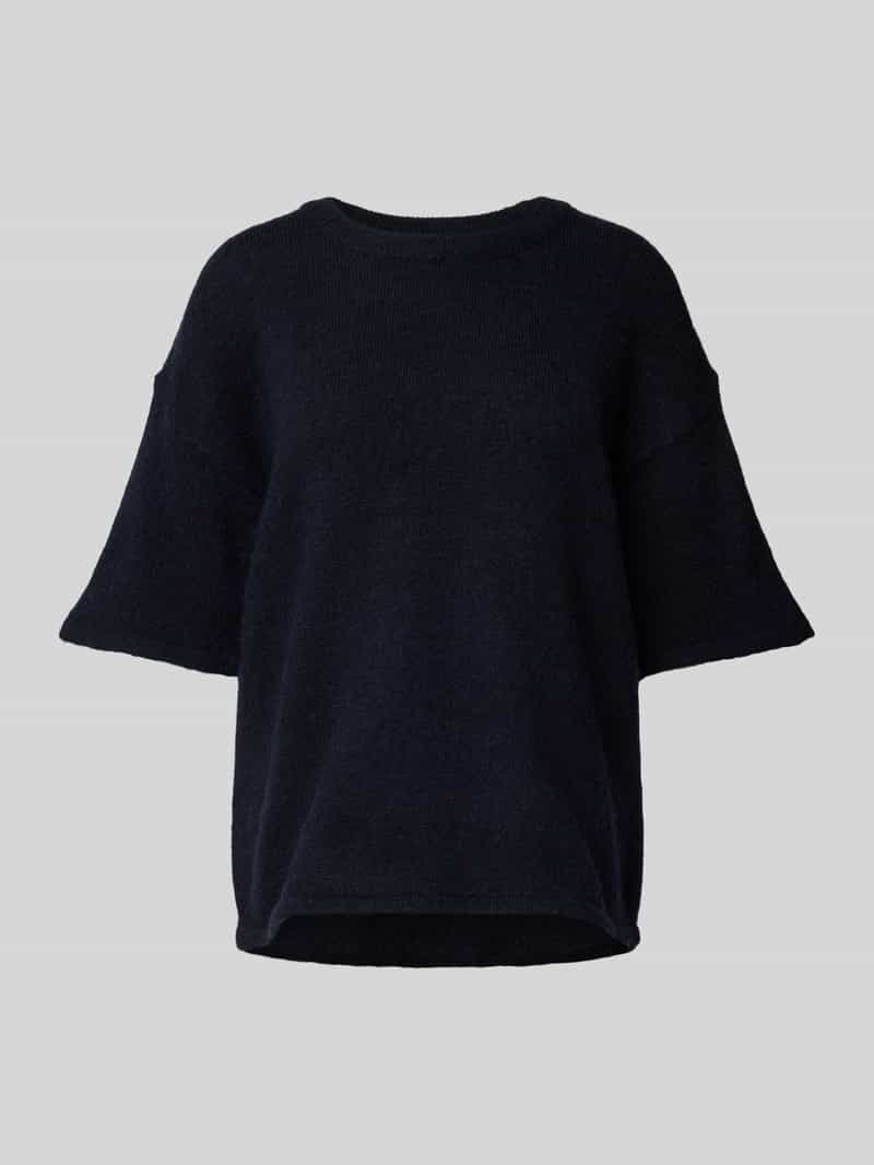 Selected Femme Wollen shirt met ronde hals model 'MALINE-LILIANA'