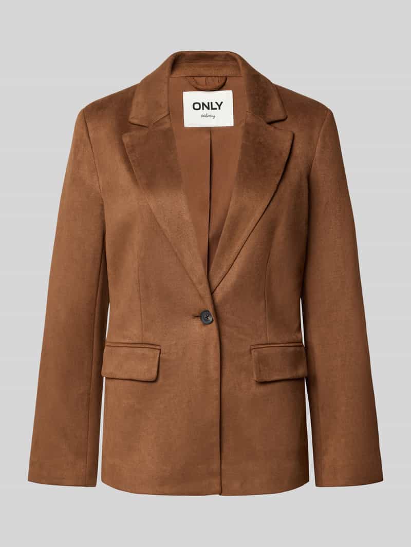 Only Blazer Onladdi L/s Faux Suede Blazer Tlr 15374893 Soft Silt Dames Maat - W34