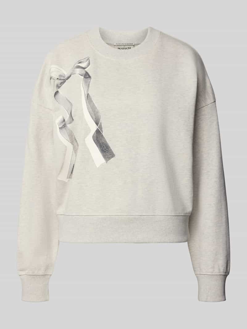 Scotch & Soda Sweatshirt met motiefprint