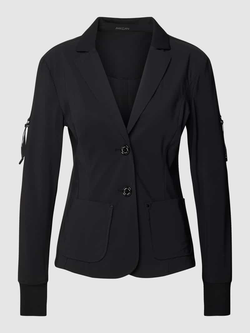 Marc Cain Blazer met opgestikte zakken