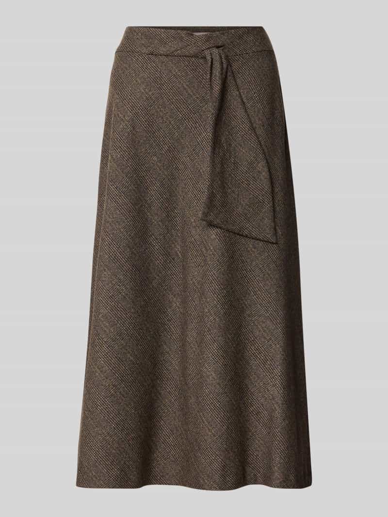 Christian Berg Woman Selection Midirok met knoopdetail