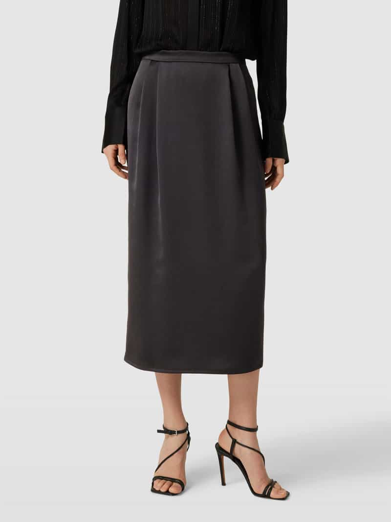 Midirok met bandplooien, model 'GENE' Weekend Max Mara