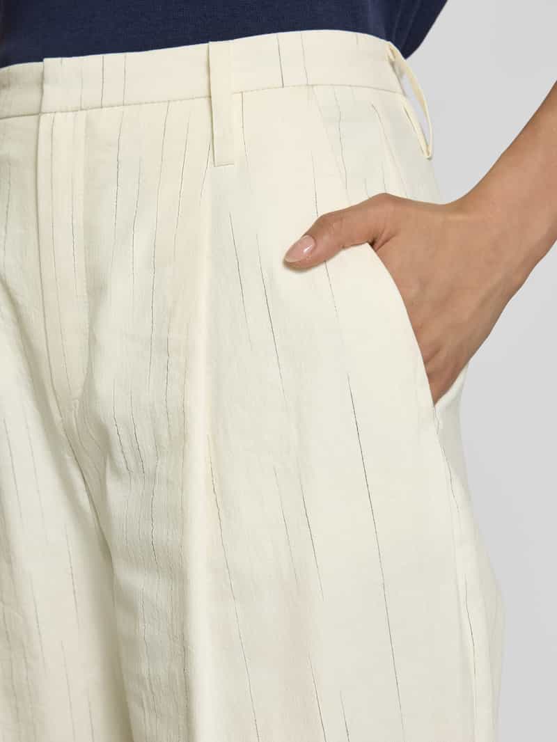 Daydream Tapered fit bandplooibroek met steekzakken model 'Columbia'