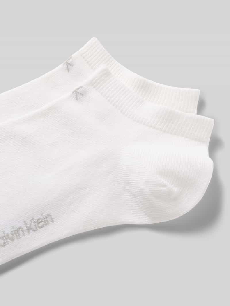CK Calvin Klein Sneakersokken met labeldetail in een set van 3 paar