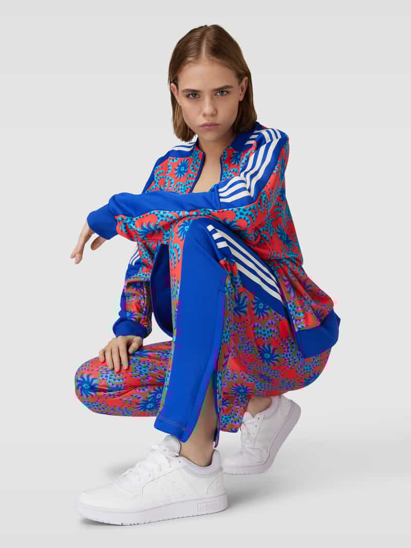 ADIDAS SPORTSWEAR Regular fit sweatpants met all-over print