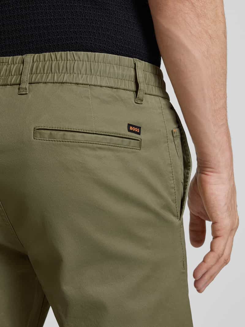Boss Orange Tapered fit chino met achterzakken