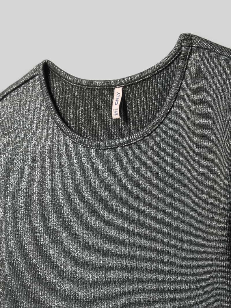 Only Slim fit shirt met lange mouwen van katoenmix model 'TRINNY'