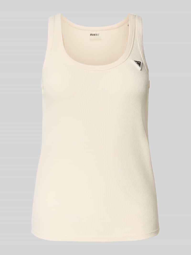 Guess Activewear Tanktop van viscose met labeldetail model 'COLETTE'