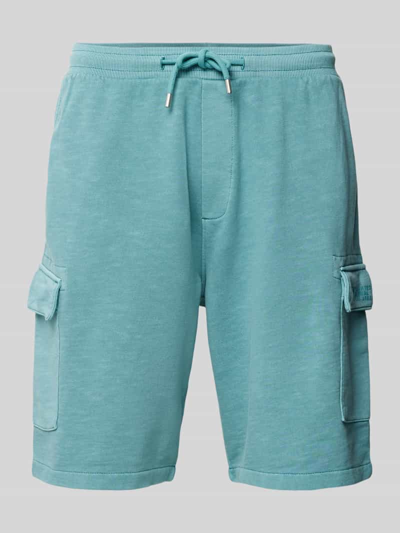 s.Oliver RED LABEL Regular fit sweatshorts met cargozakken