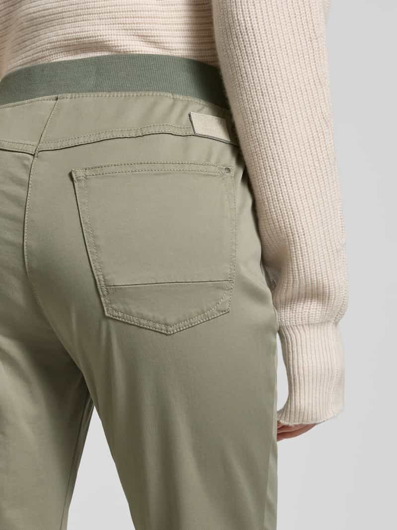 Raphaela By Brax Regular fit broek met elastische band model 'Pamina Fun'