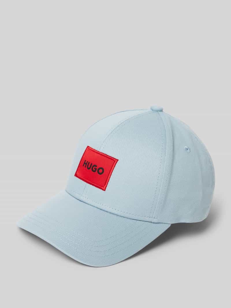 HUGO Baseballpet met labelpatch model 'Men-X'