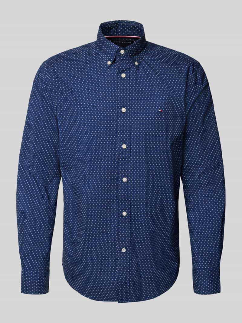 Tommy Hilfiger Regular fit vrijetijdsoverhemd van puur katoen