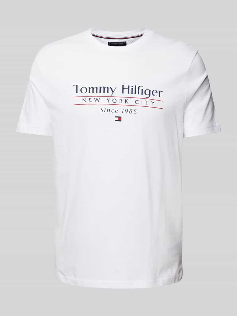 Tommy Hilfiger T-shirt met labelprint