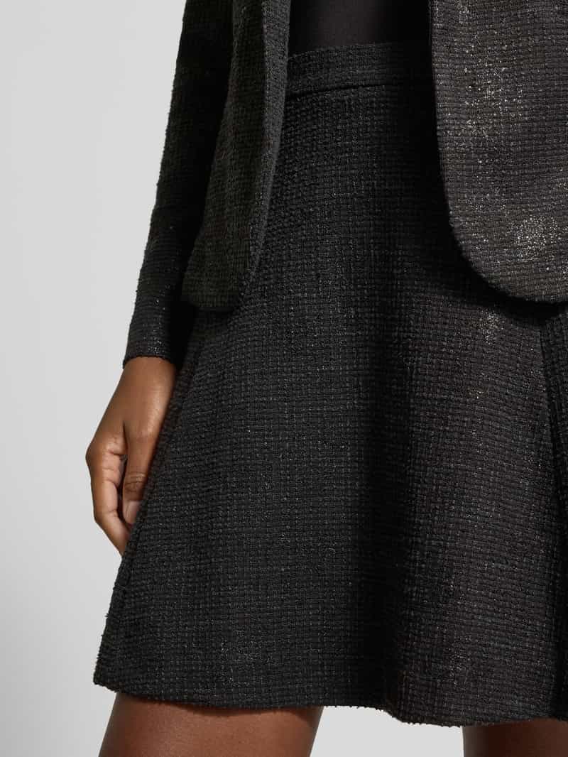 Ichi Regular fit minirok met viscose model 'KATE'