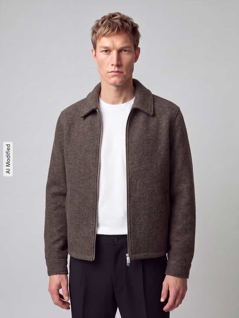 Jake*s Studio Men Blouson met tweewegritssluiting