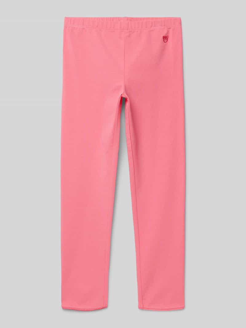 Steiff Regular fit sweatpants met motiefstitching