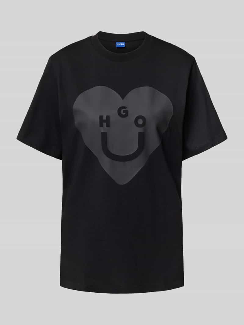 OTTO HUGO Blue T-shirt Vintage Tee