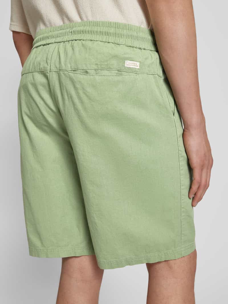 Blend Regular fit sweatshorts van linnenmix model 'BAY'