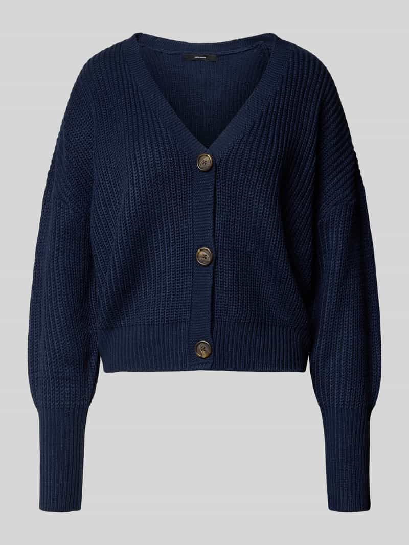 Vero Moda Loose fit gebreid jack met sierknopen model 'LEA'