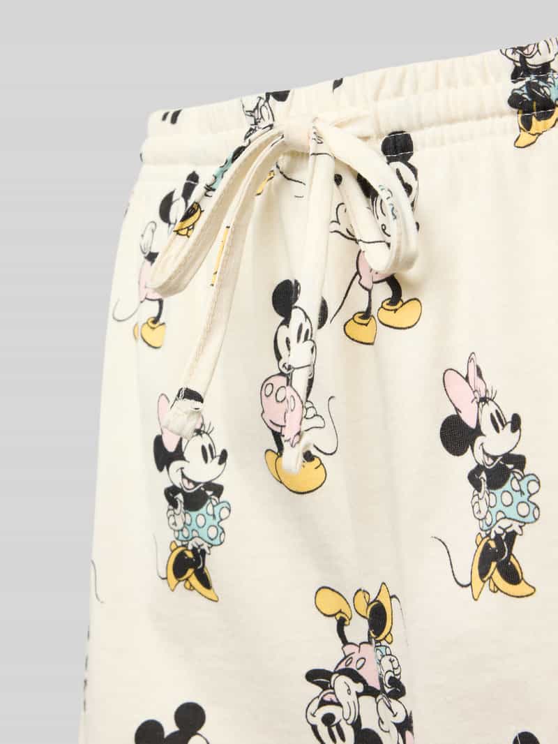 Jake*s Casual Relaxed fit korte pyjamabroek met tunnelkoord