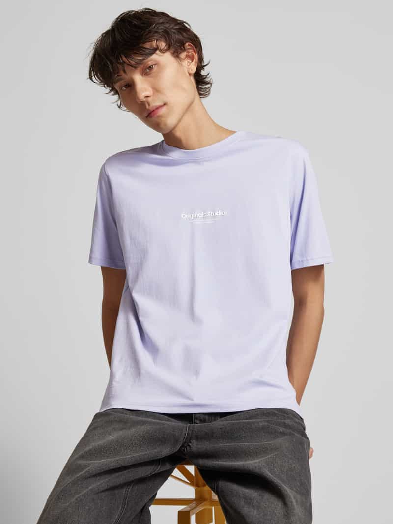 jack & jones T-shirt met labelprint model 'VESTERBRO'